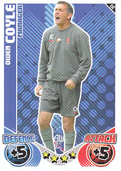 Owen Coyle Bolton Wanderers 2010/11 Topps Match Attax Manager #450
